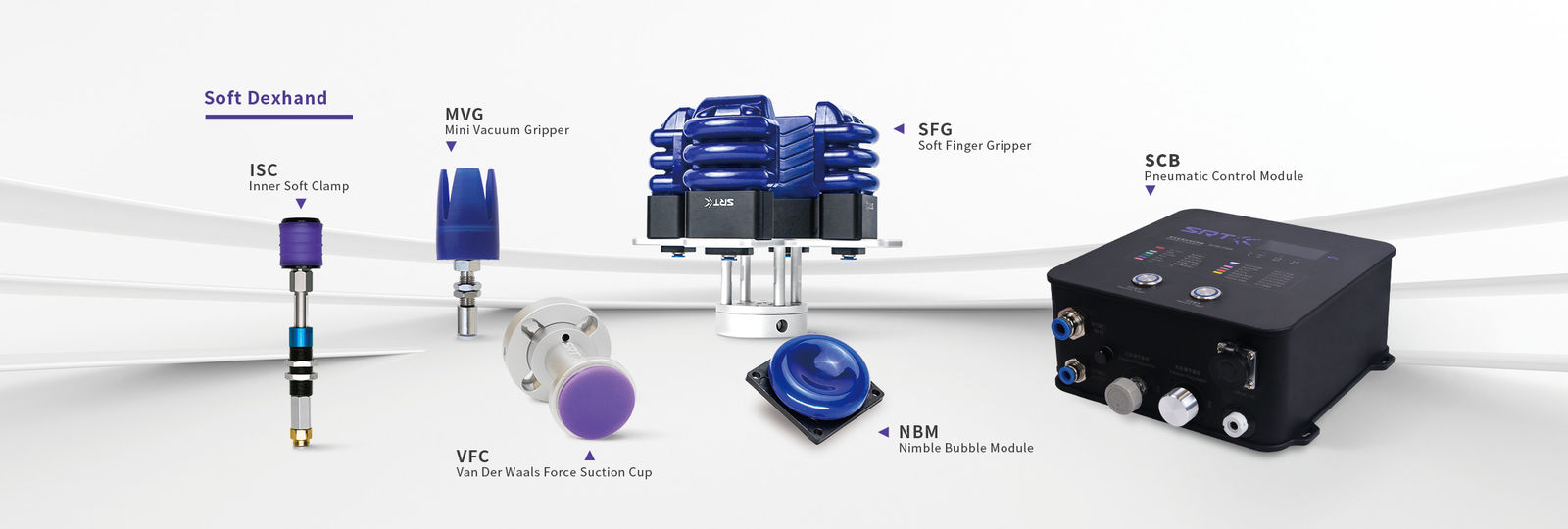 SFG Soft Finger Robot Gripper