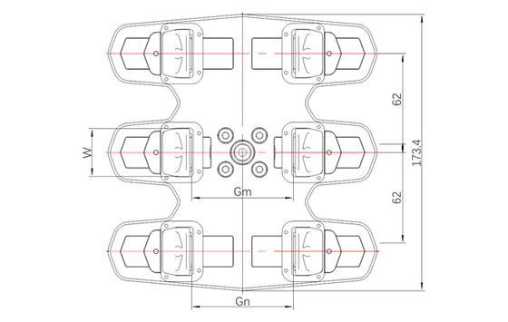 Meristic Adjustable Flexible Robot Gripper