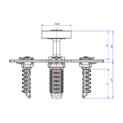 Food Industry 800g EOAT Pneumatic Soft Gripper