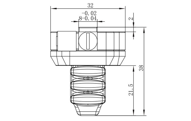 FDA 3200g Expansion Outer Diameter Robotic Clamp