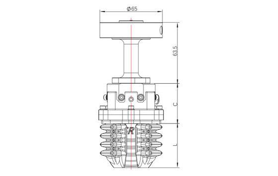 Compact Soft Gripper Used In Robots