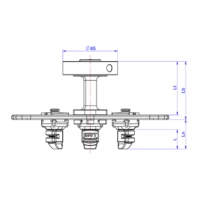 Good Grasping Adaptivity 660g Pneumatic Soft Gripper