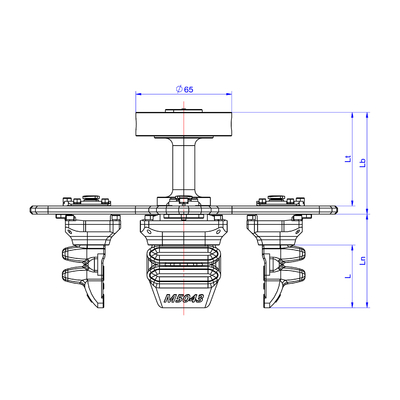 3000g Pneumatic Soft Gripper , End Of Arm Tooling Grippers