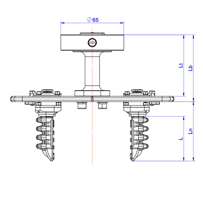 Food Industry 350g Universal Soft Pneumatic Gripper