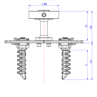 ISO9001 400g Self Adaption Pneumatic Food Grippers
