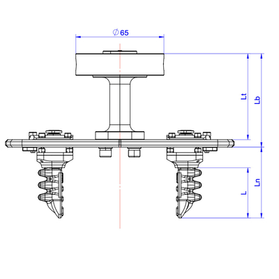 Symmetric Distributed Fingers 600g Soft Robotics Hand